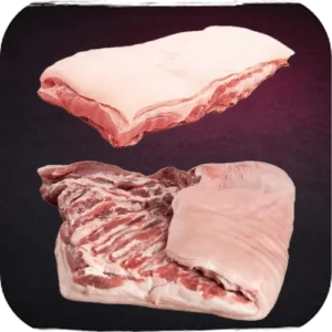 Tocino con piel